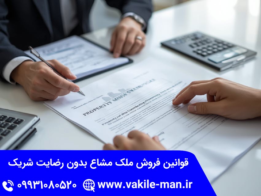 بررسی اسناد مالکیت و شرایط قانونی فروش ملک مشاع | وکیل من
